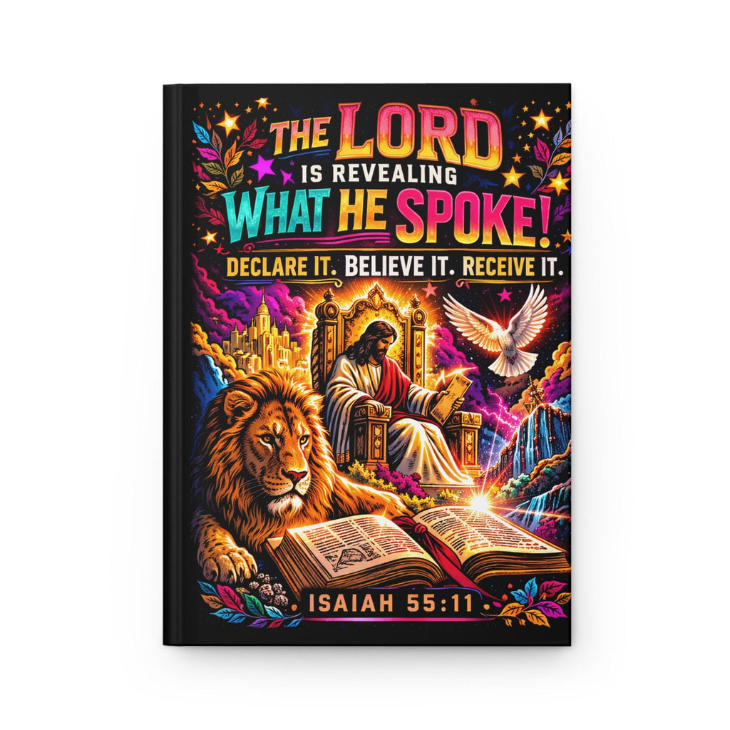 Biblical Scripture Lion & Throne Journal - Starseed Revelation
