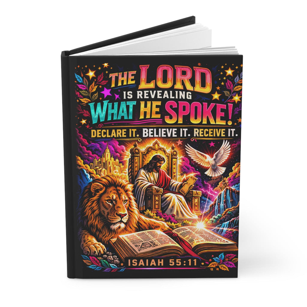 Biblical Scripture Lion & Throne Journal - Starseed Revelation